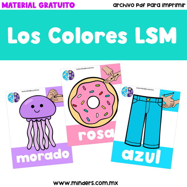 Los Colores LSM Material Gratuito
