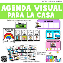 Cargar imagen en el visor de la galería, Agenda visual para la casa