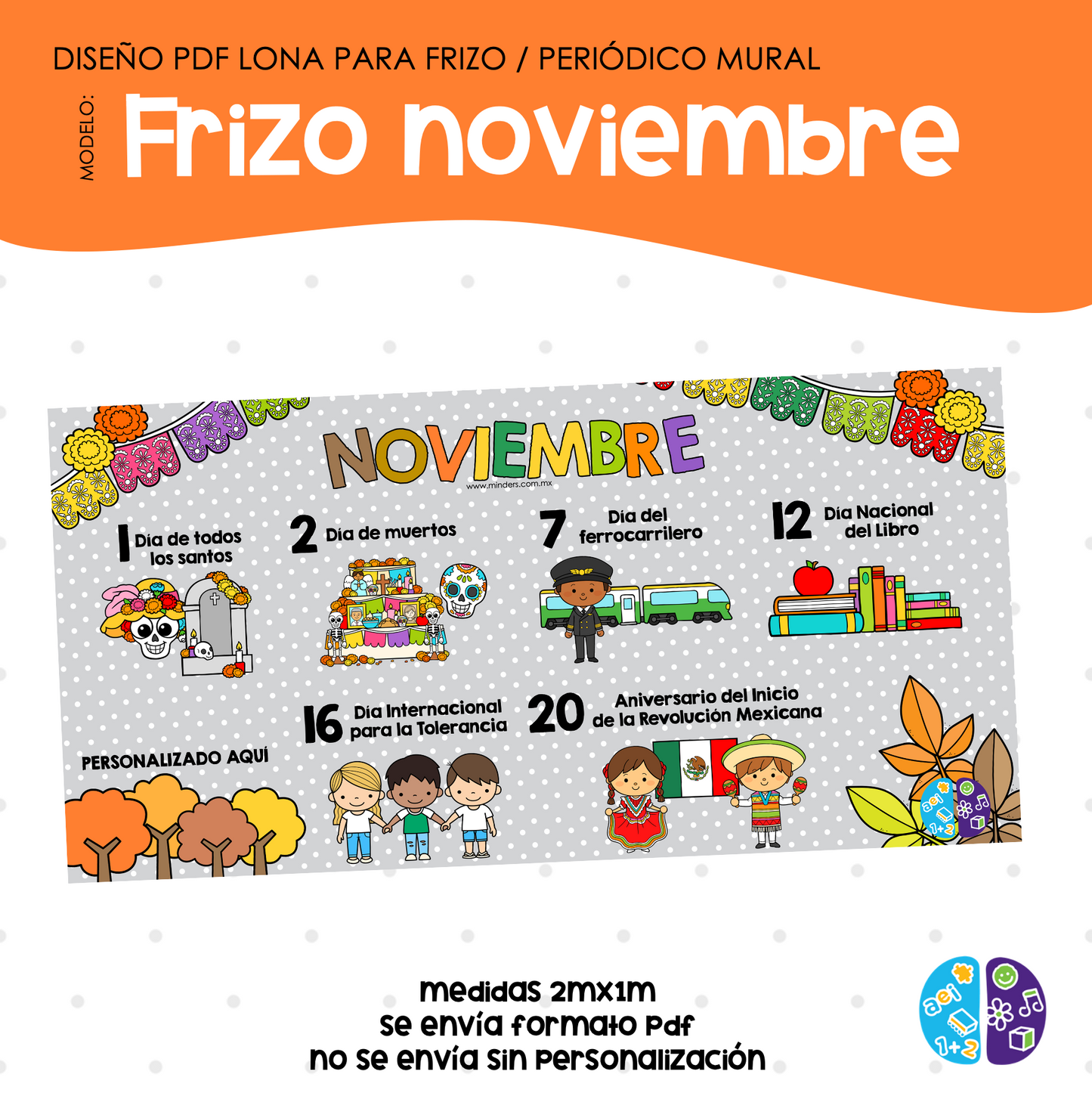 Diseño Lona Frizo Noviembre