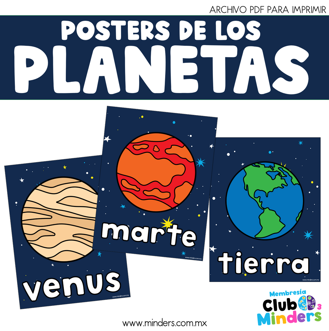 Posters de los Planetas