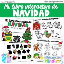 Load image into Gallery viewer, Mi libro interactivo de Navidad