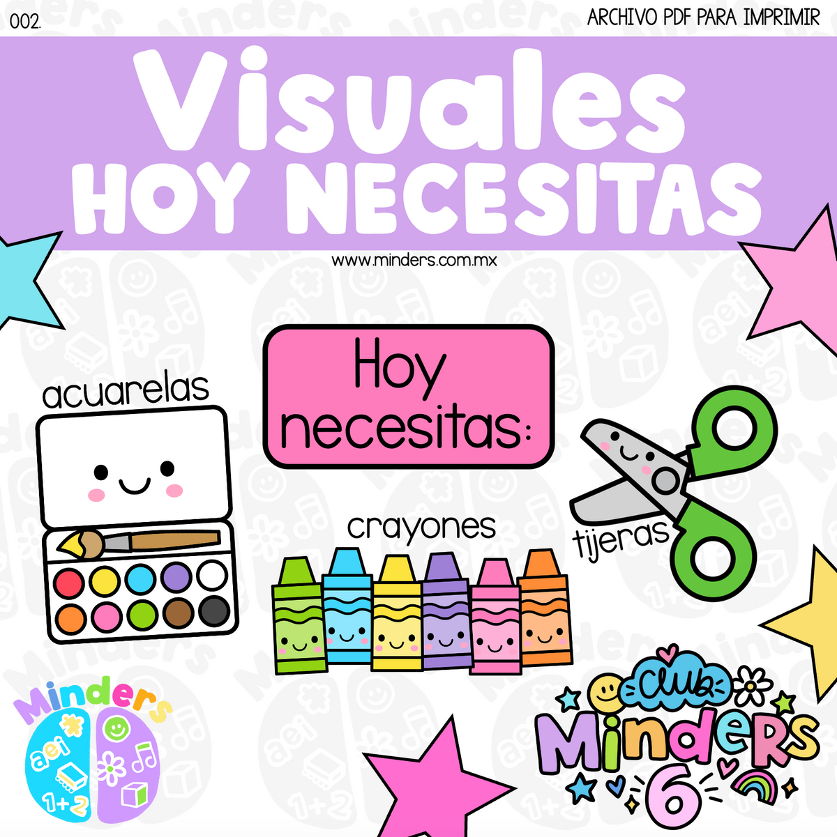 Visuales “Hoy necesitas”
