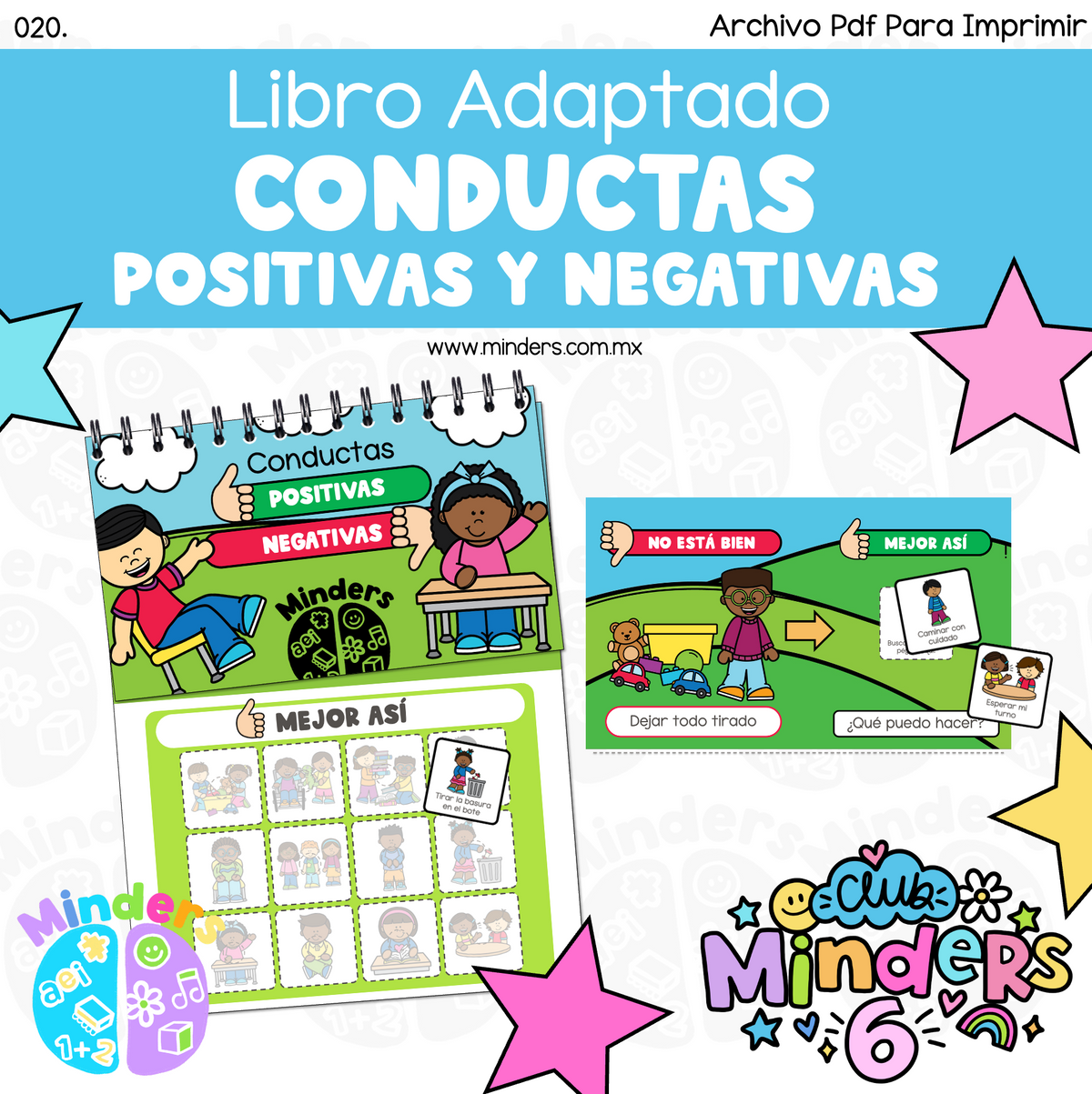 Libro Adaptado de Conductas Positivas y Negativas