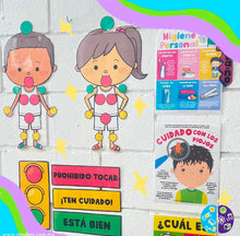 Cargar imagen en el visor de la galería, Semáforo del Cuerpo - Herramienta para prevención del abuso sexual