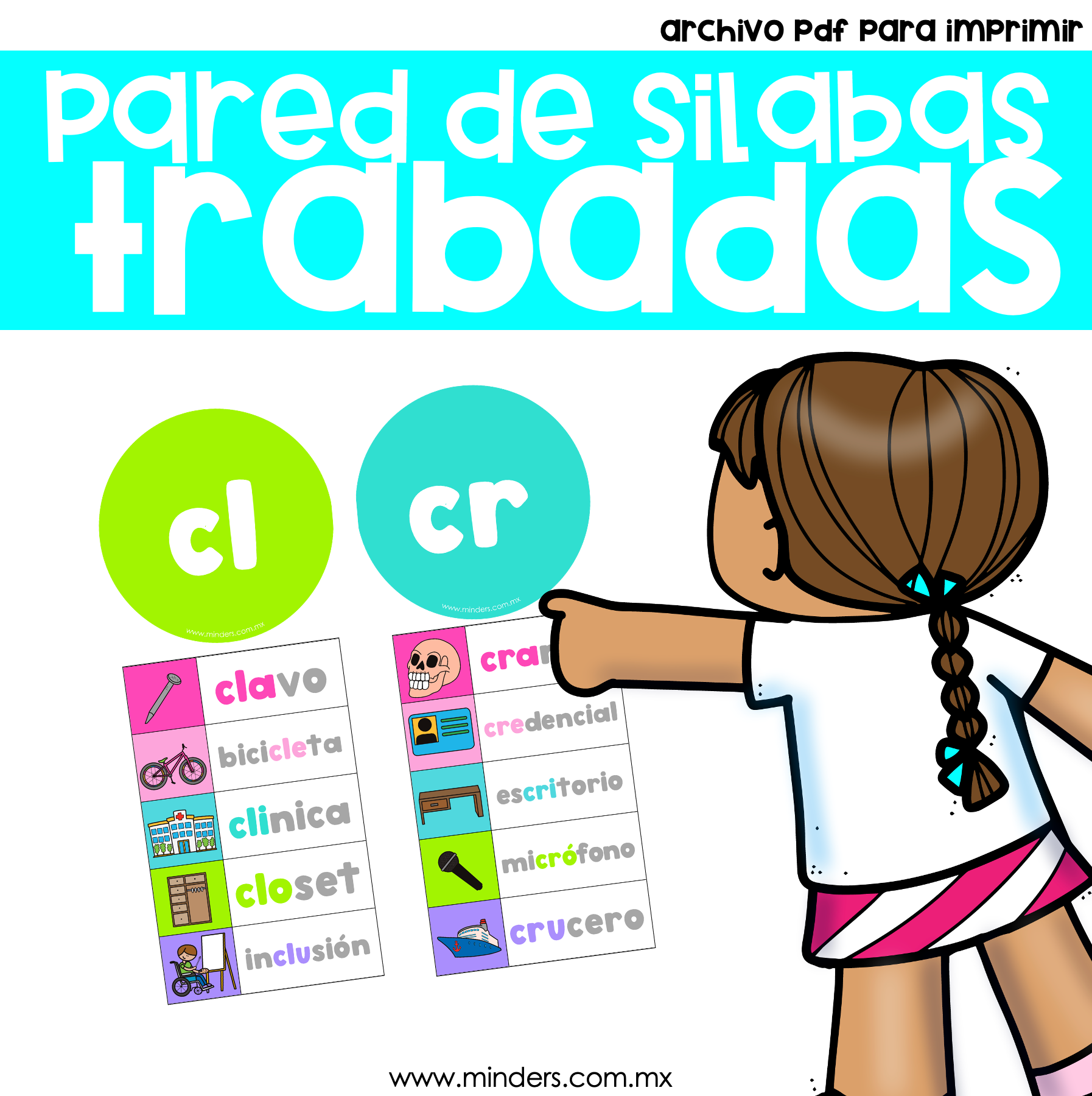 Pared de Silabas Trabadas – Mindersmx pared-de-silabas-trabadas-mindersmx