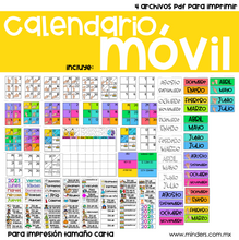Cargar imagen en el visor de la galería, Calendario Móvil