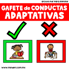 Cargar imagen en el visor de la galería, Gafete de Conductas Adaptativas