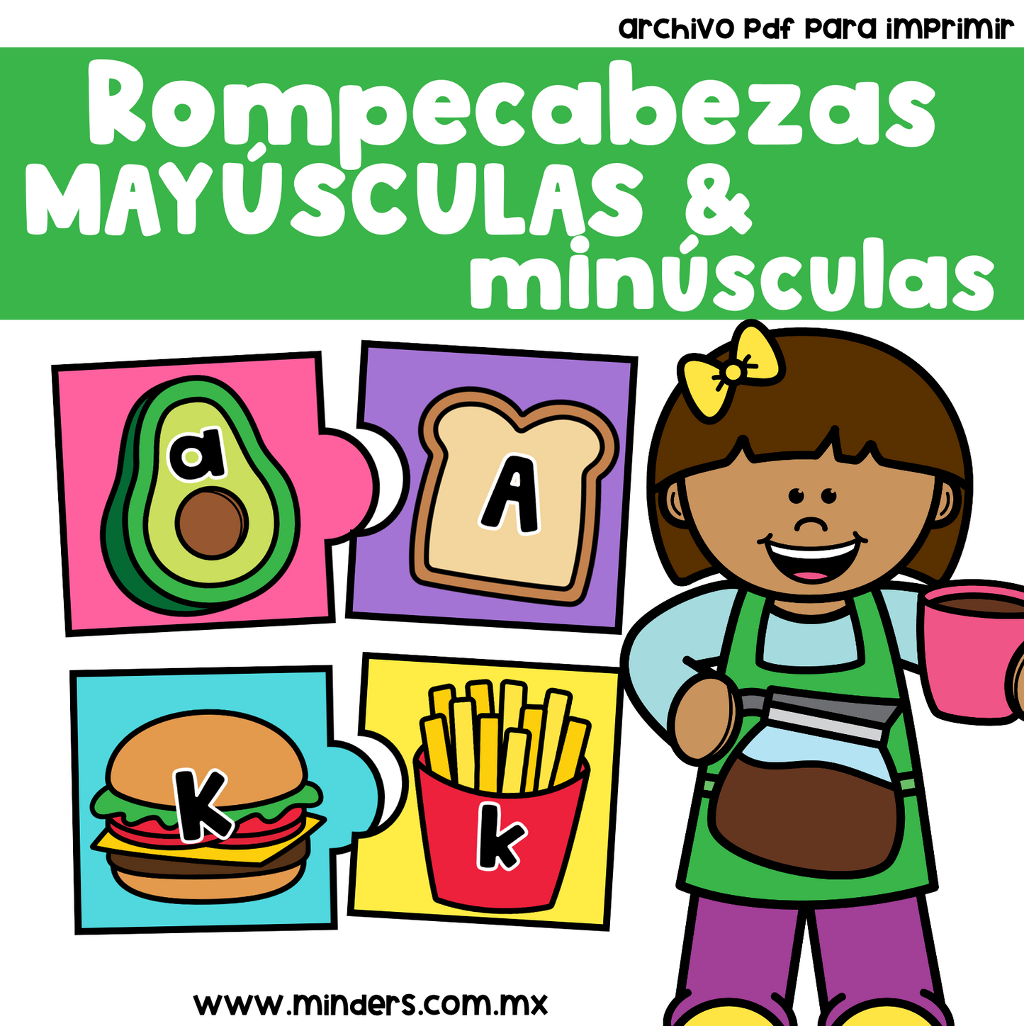 Rompecabezas MAYÚSCULAS y minúsculas