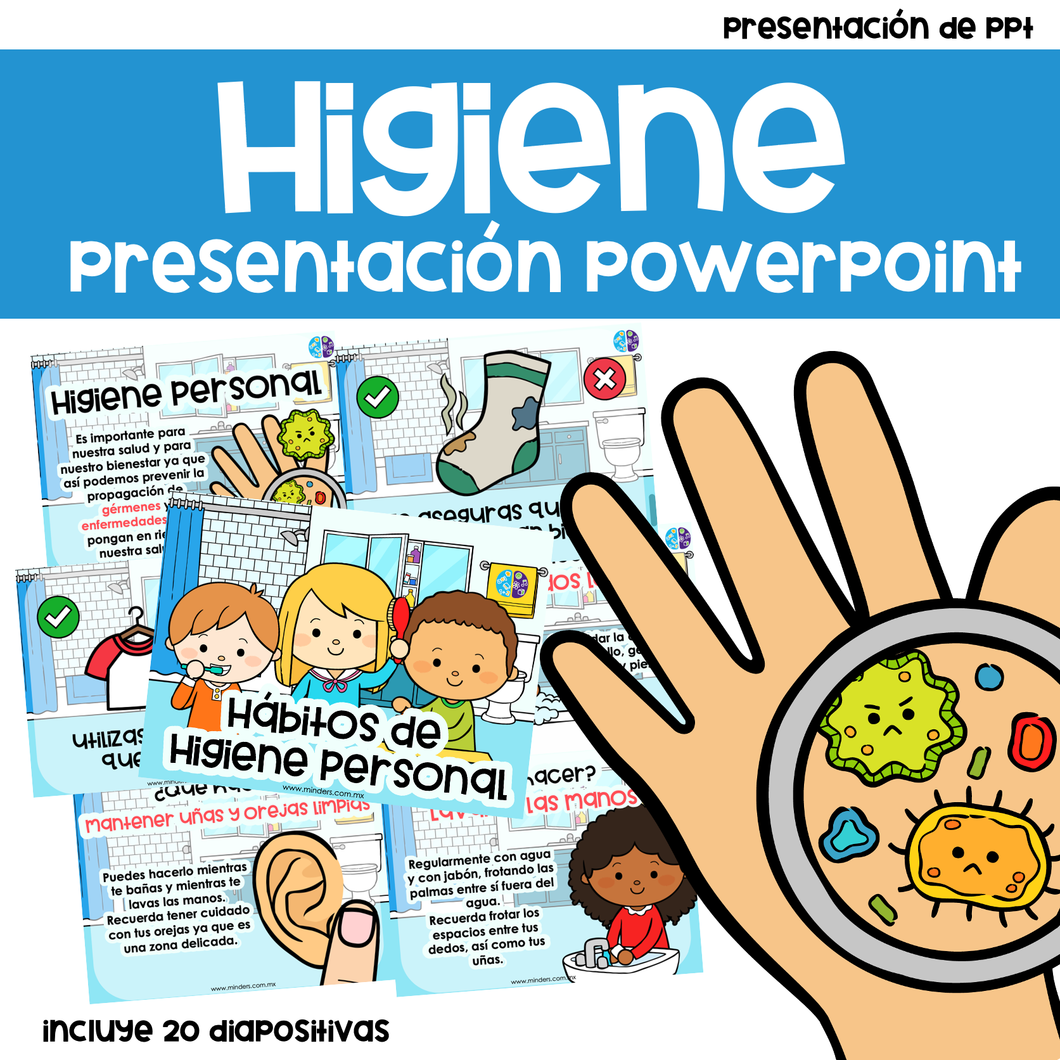 Higiene Personal Minders- Presentación Powerpoint