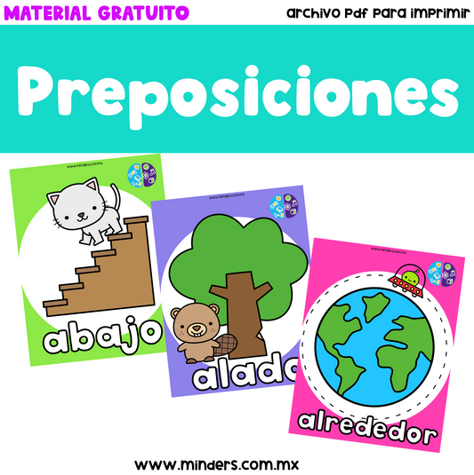 Preposiciones Material Gratuito