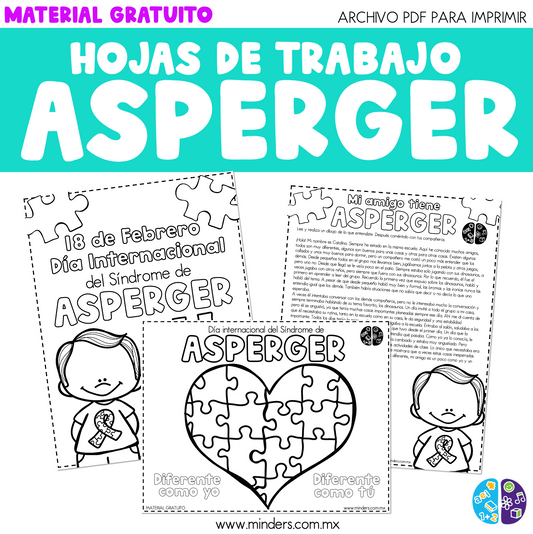 Hojas de Trabajo Asperger