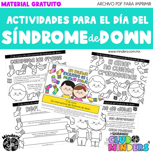 Actividades de Sensibilización para el día del Síndrome de down