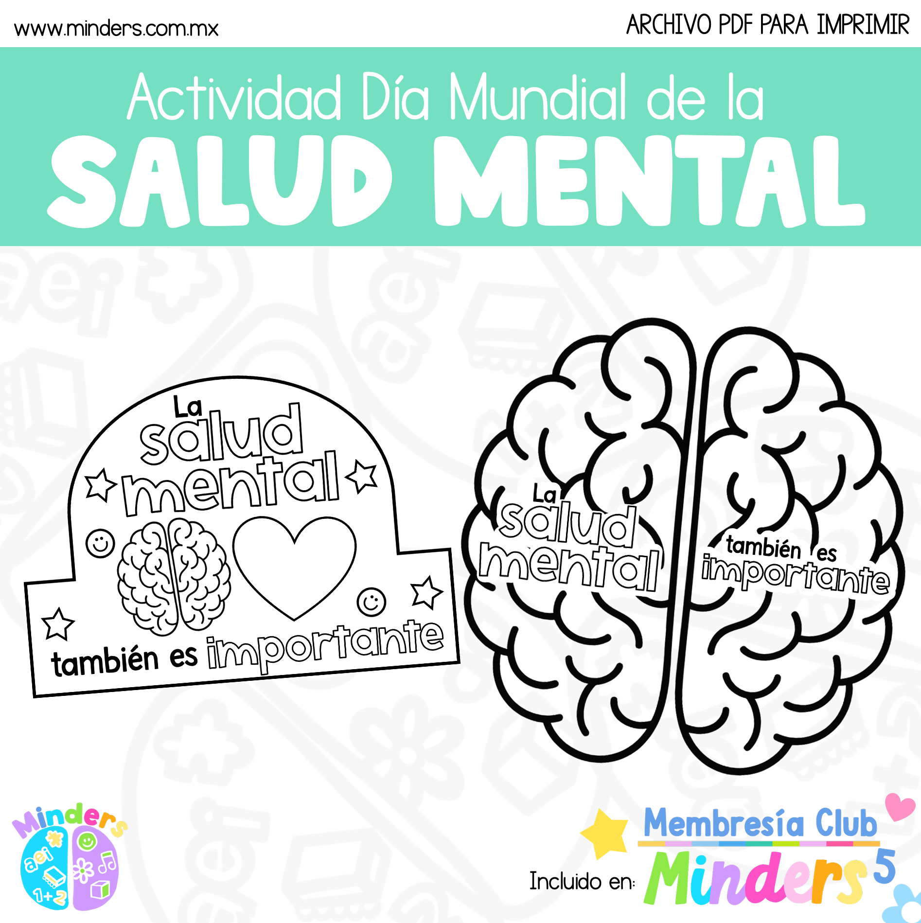 Actividad para el día de la Salud Mental – Mindersmx