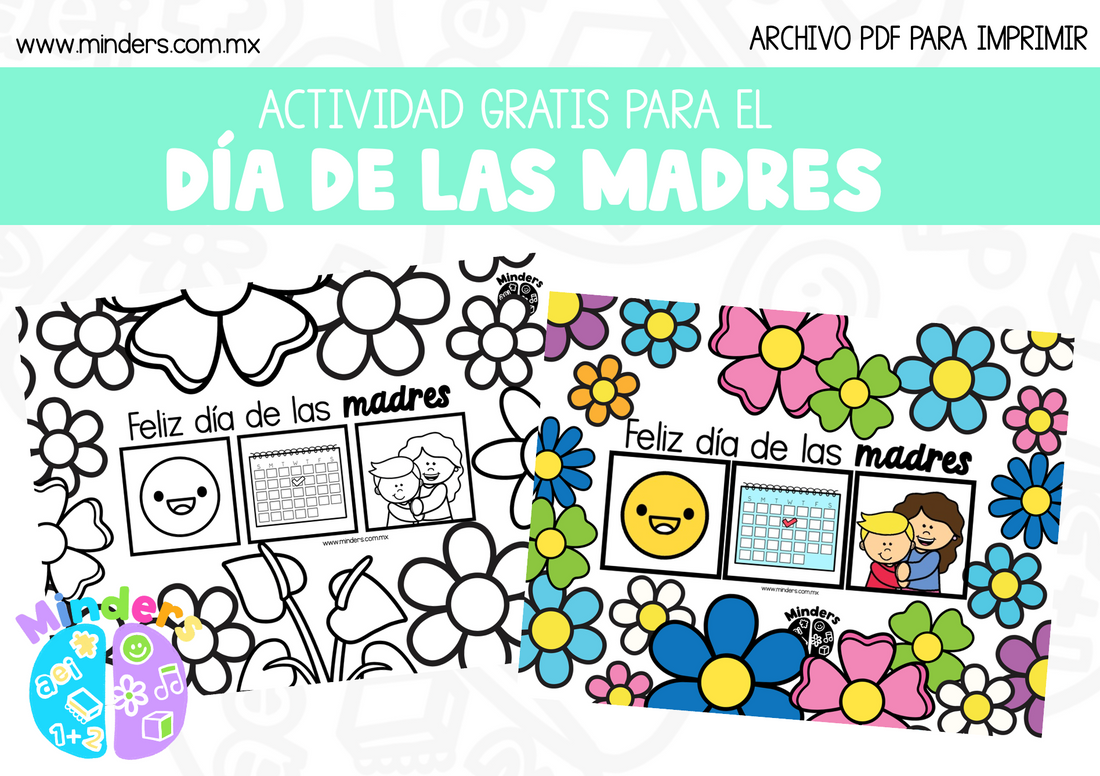Hoja de colorear Día de las Madres