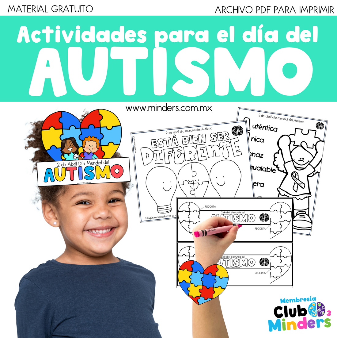 Actividades para trabajar el día del Autismo