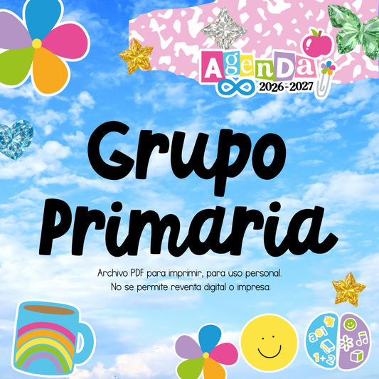 Agenda Digital PDF 2026-2027 - Grupo Primaria