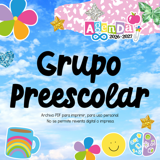 Agenda Digital PDF 2026-2027 - Preescolar