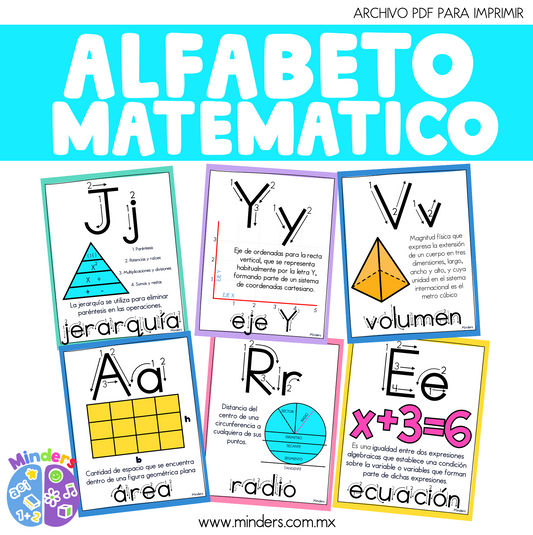 Mathematical alphabet