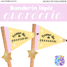 Cargar imagen en el visor de la galería, Banderín Lápiz

