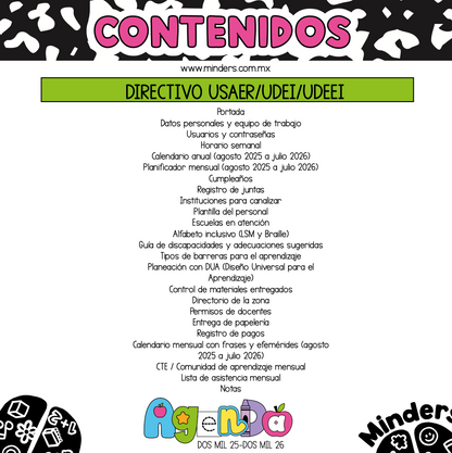 Agenda Digital Interactiva Portada 4 2025-2026