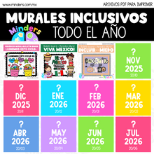 Cargar imagen en el visor de la galería, Murales inclusivos para todo el año - Growing Bundle
