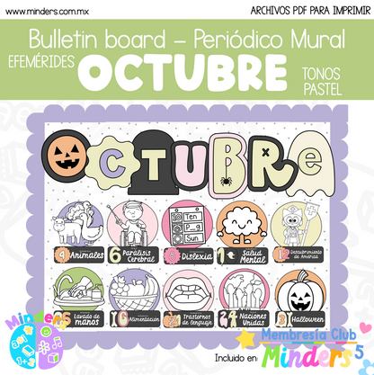 Murales Efemérides para todo el año - Growing Bundle