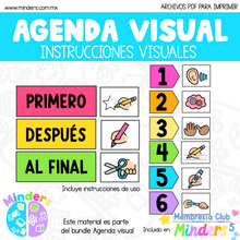 Cargar imagen en el visor de la galería, Agenda Visual para la Escuela – Growing Bundle
