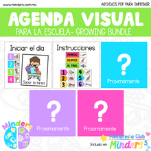 Cargar imagen en el visor de la galería, Agenda Visual para la Escuela – Growing Bundle
