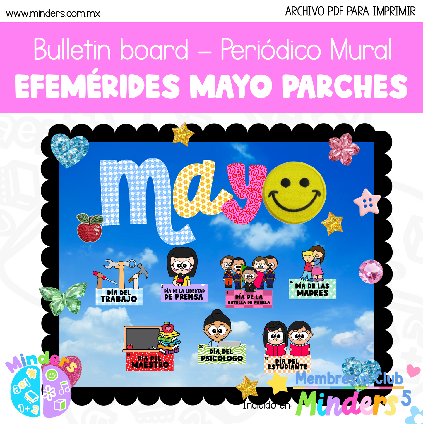 Murales Efemérides para todo el año - Growing Bundle