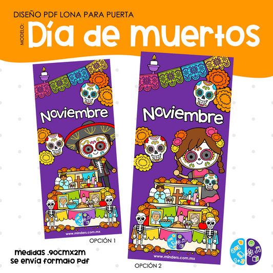 Day of the Dead Canvas Design