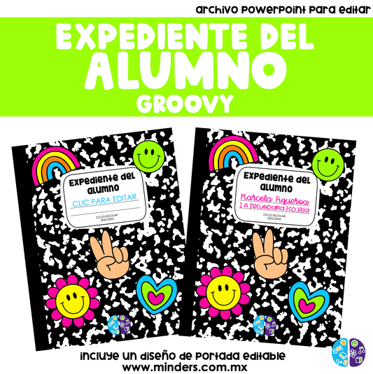 Portada Expediente del Alumno Groovy
