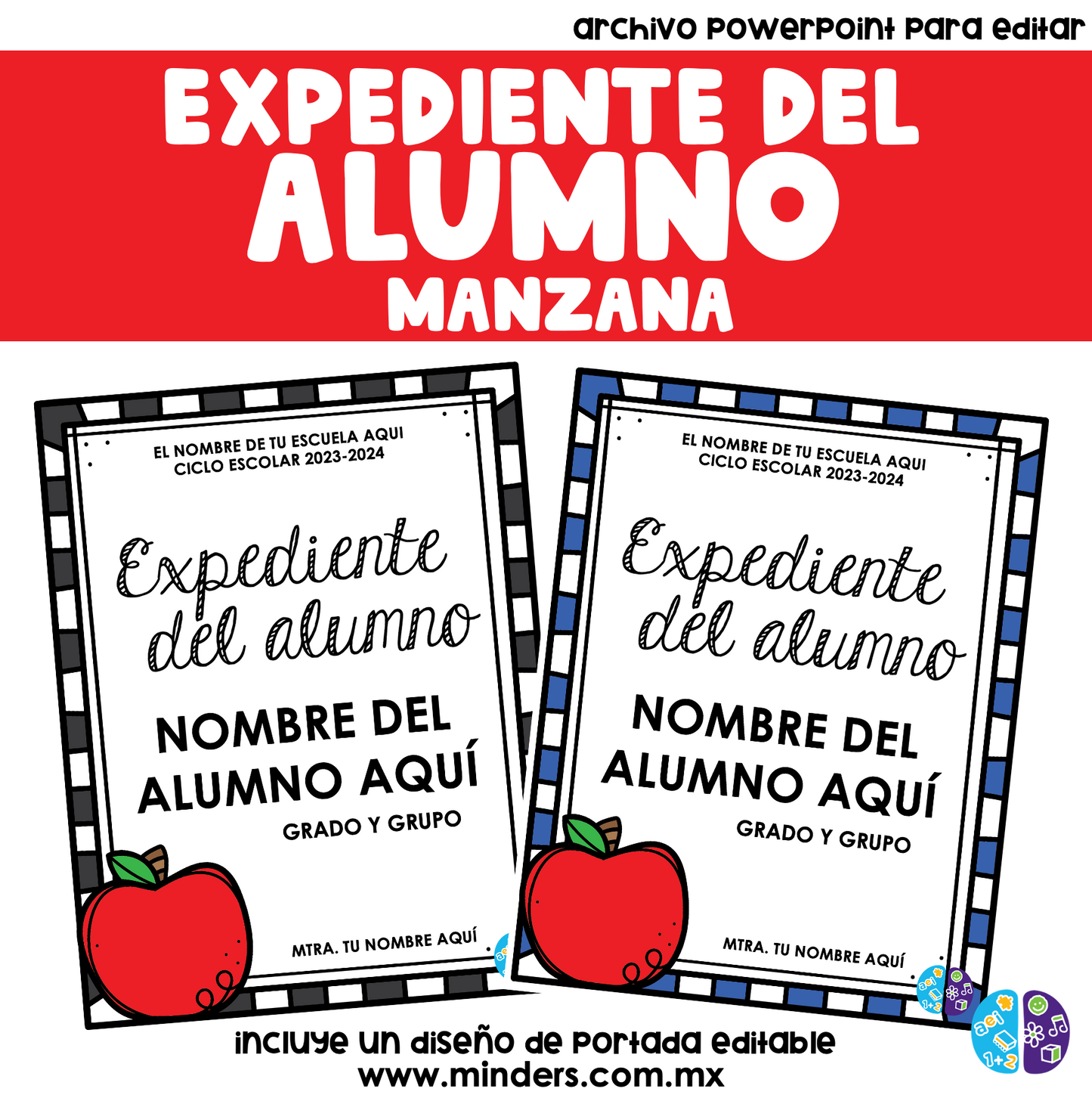 Cover of the student file Manzana