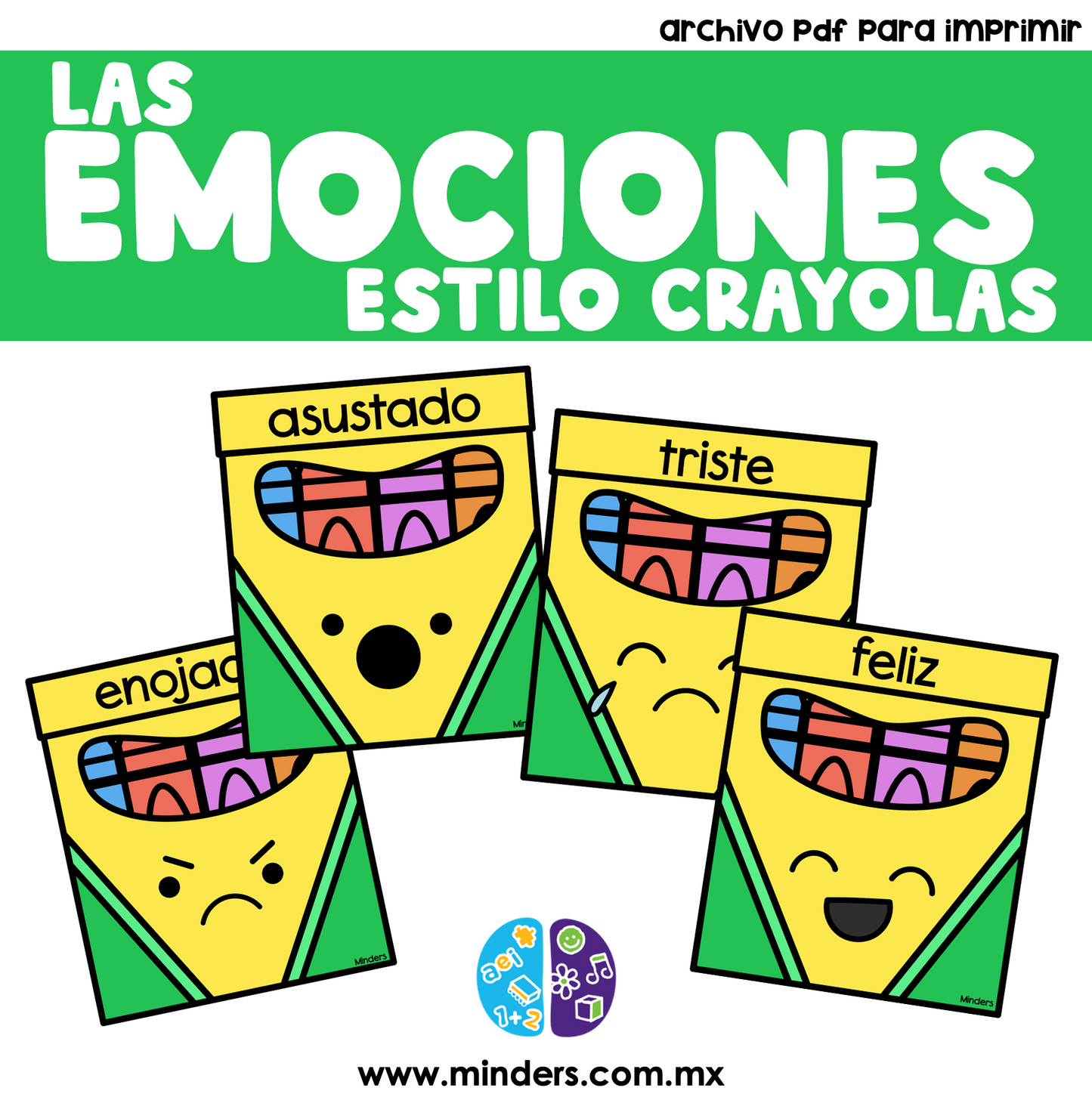 Las Emociones Modelo Crayola