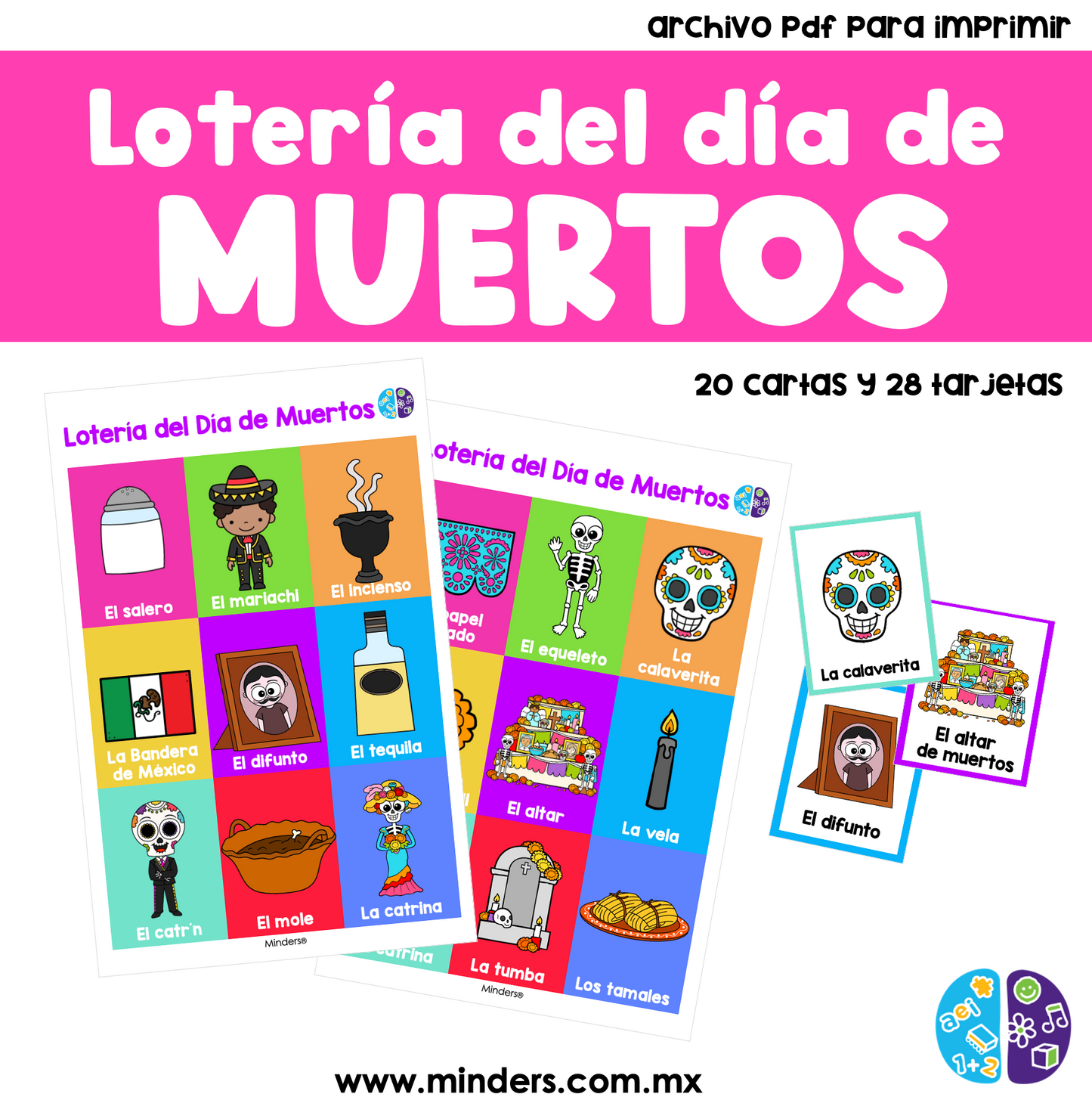 Loteria del día de Muertos