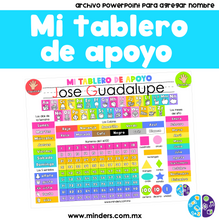 Cargar imagen en el visor de la galería, Mi tablero de apoyo editable
