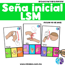 Load image into Gallery viewer, Initial Sign LSM
