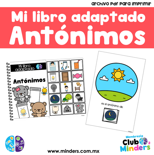 Mi libro adaptado - Los Antónimos