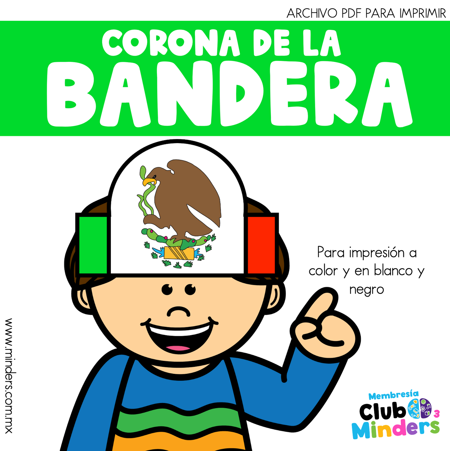 Mexican Flag Crown