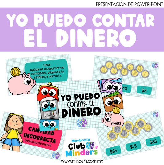 Yo puedo contar el dinero - Nivel 1 (Presentación de Power Point Interactiva)