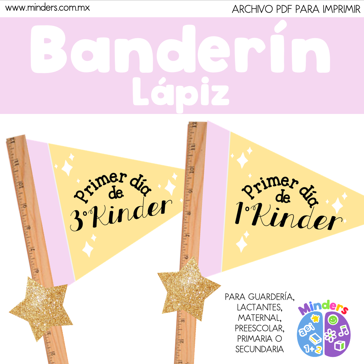 Banderín Lápiz