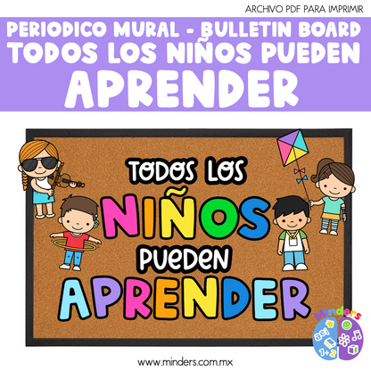 Every child can learn - Bulletin board