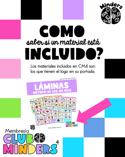 Membresía Club Minders 4