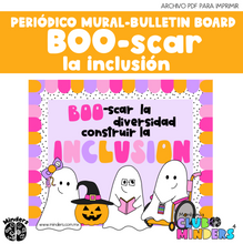 Cargar imagen en el visor de la galería, Boo-scar la diversidad, construir la inclusión - Periódico Mural/Bulletin Board
