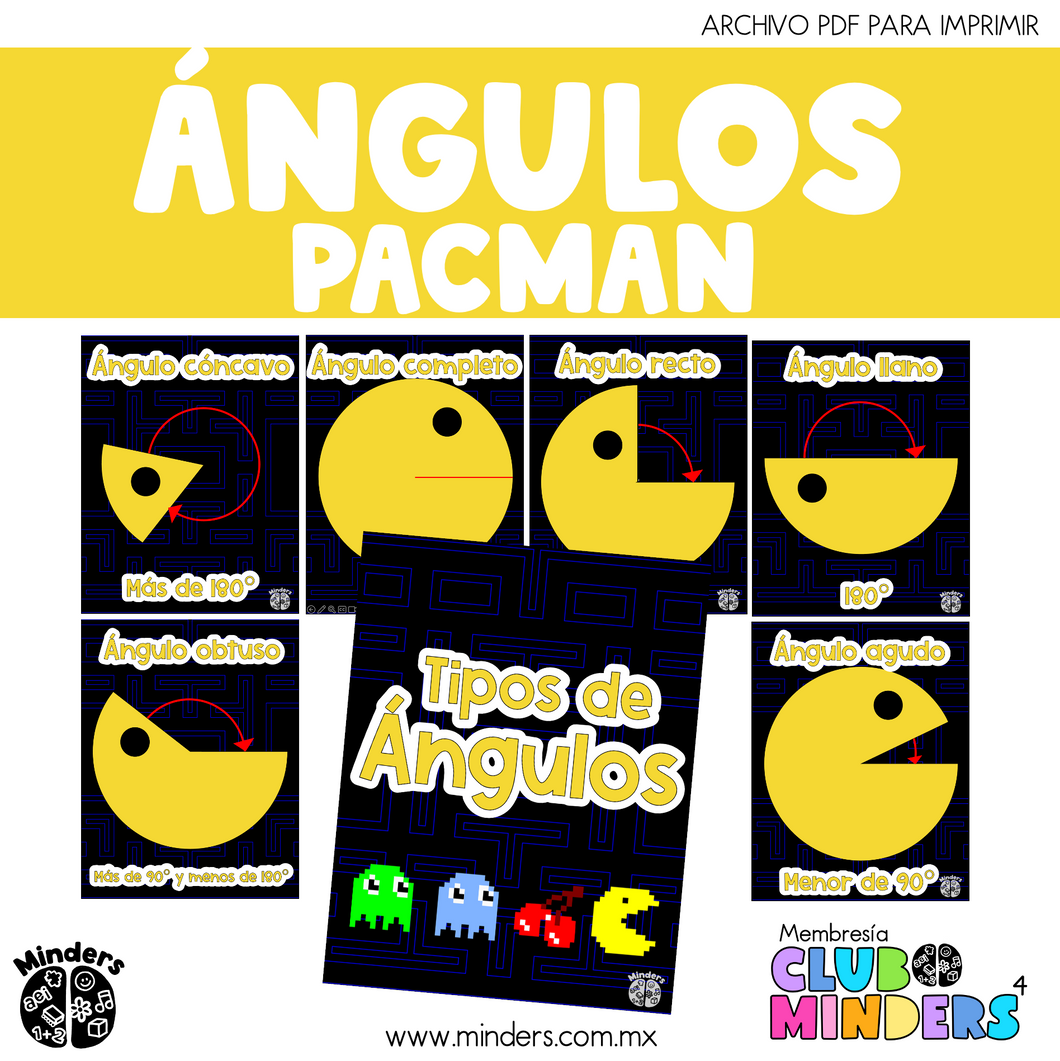 Pacman Angles Posters