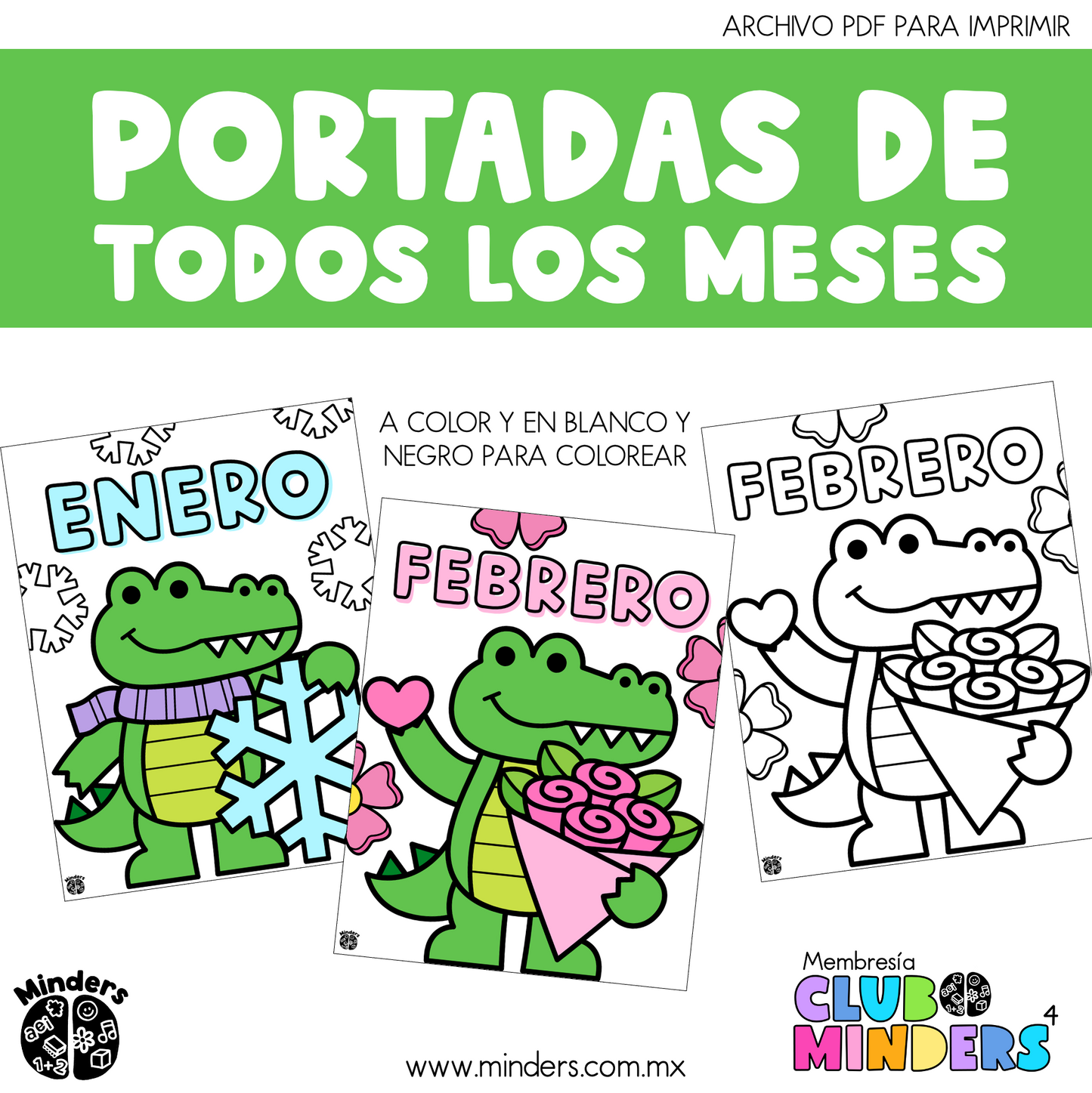 Portadas de todos los meses