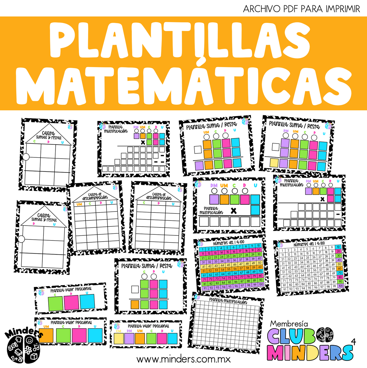 Plantillas Matemáticas