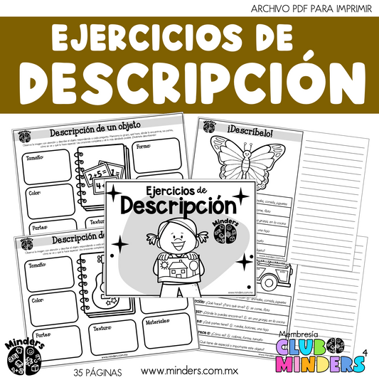 Ejercicios de descripción