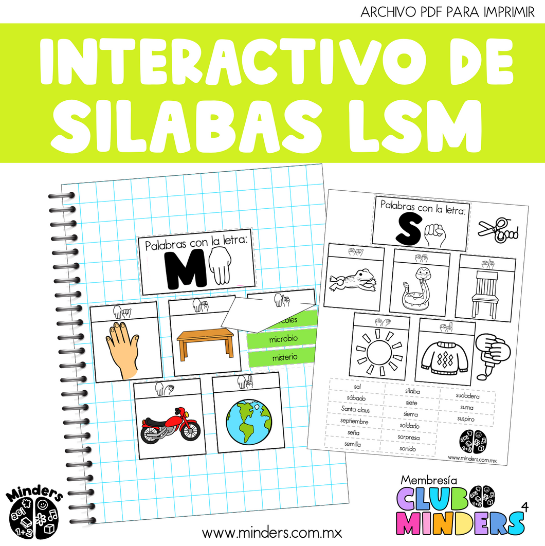 Interactivo de las Silabas LSM