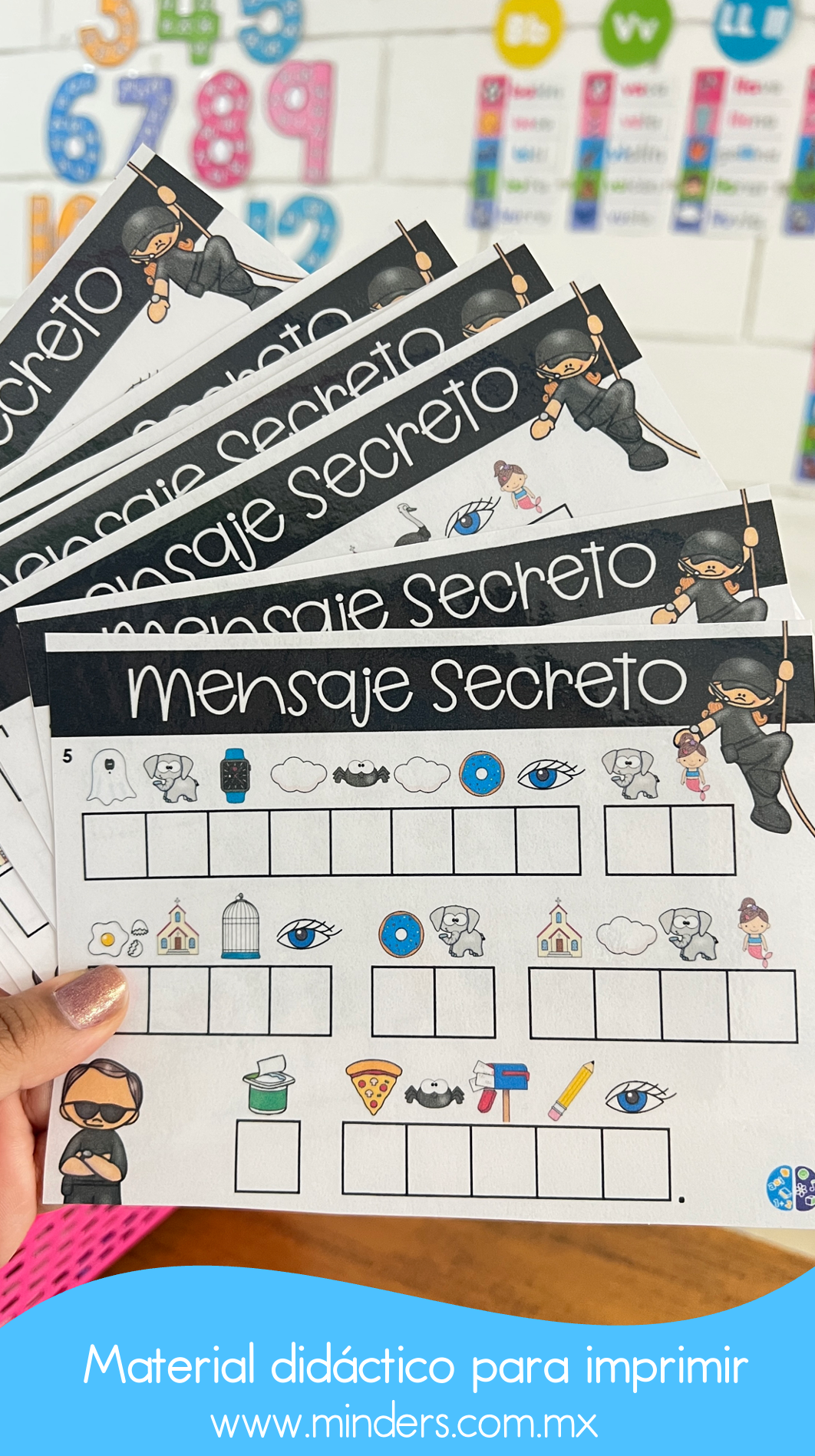 Find the Secret Message - Minders