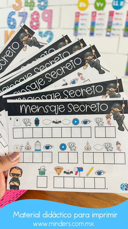 Find the Secret Message - Minders